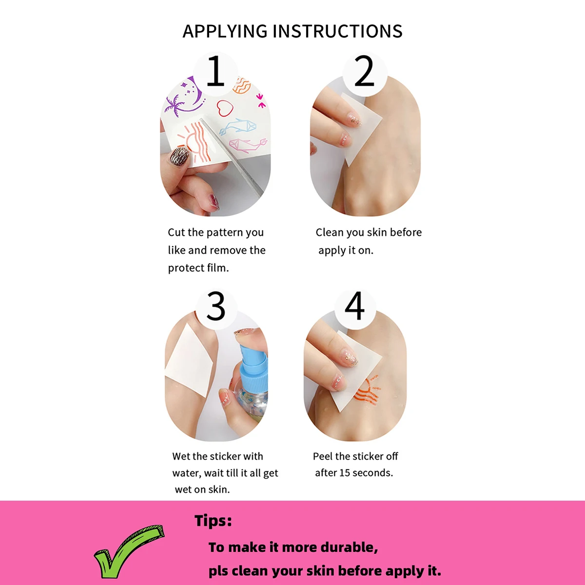 14 قطعة من ملصقات الوشم الوردية لعيد الميلاد على شكل رقاقات الثلج ونجوم الغزلان على شكل قلب النمش ملصقات وشم مؤقت لحفلات المهرجانات