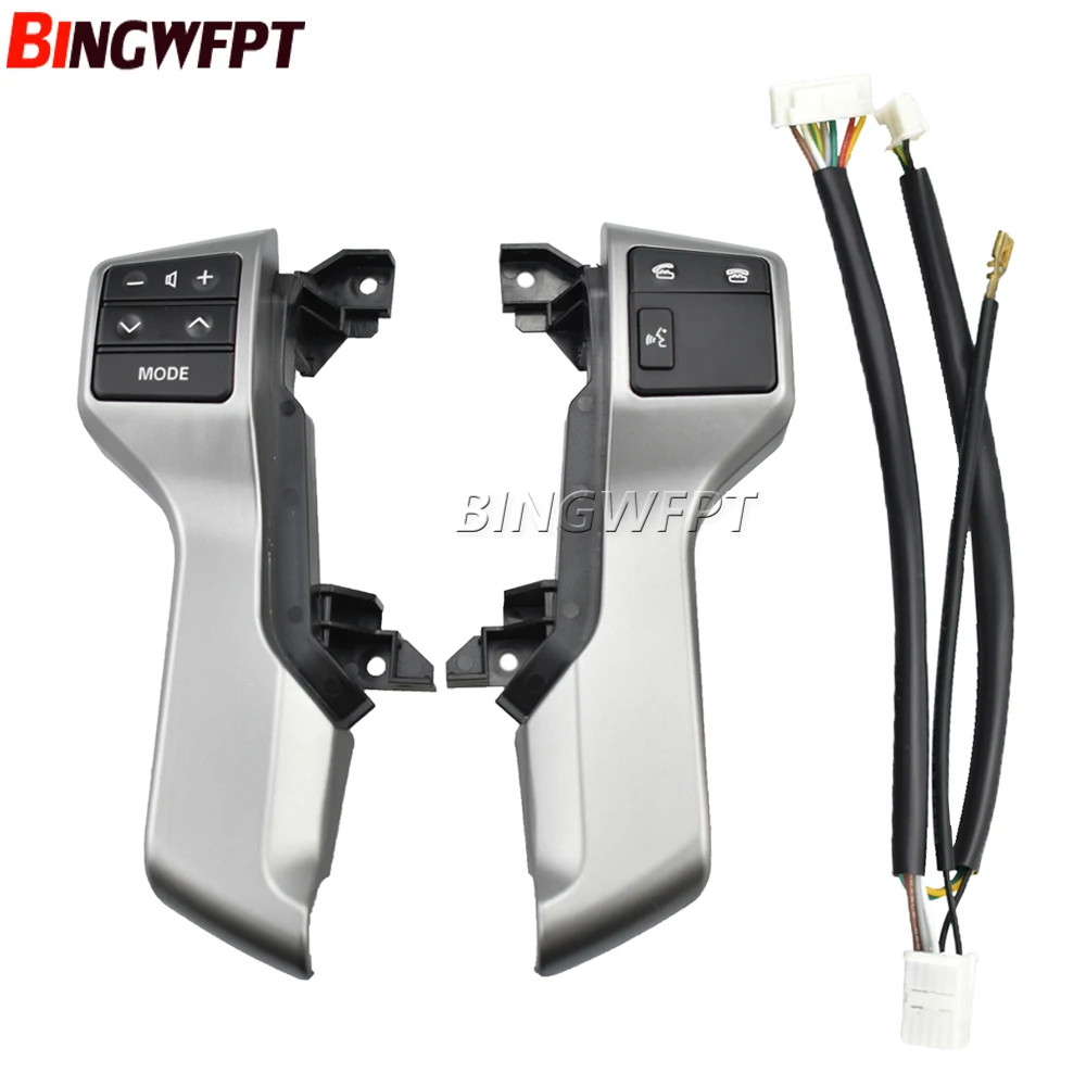 Multifunction Steering Wheel Control Switch With Wire For Toyota Land Cruiser Prado 150 GRJ150 KDJ150 84250-60180 8425060180