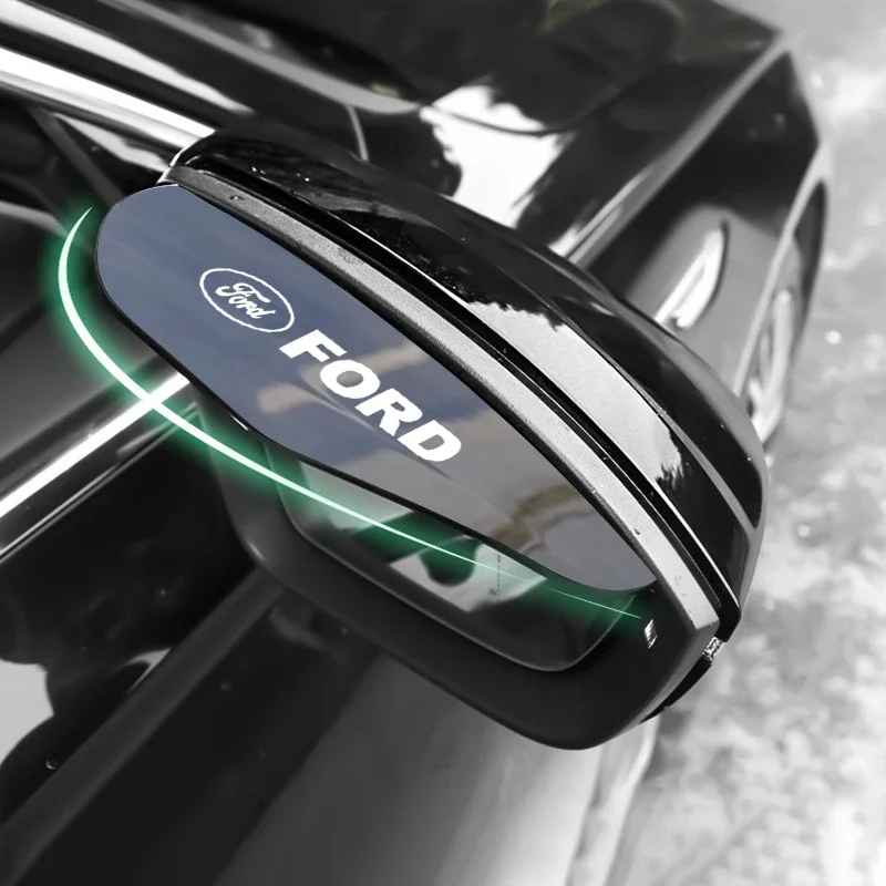 سيارة الرؤية الخلفية الجانب مرآة المطر مجلس الحاجب الحرس الشمس قناع لفورد فييستا MK7 مونديو MK4 ST التركيز MK1 MK2 MK3 التركيز 2 3 4 #6