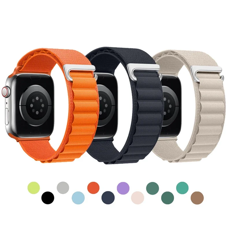 Alpine oop and or Apple iwatch strap 49mm 44mm 45mm 42mm bracelet iWatch Ultra 1 2 series S9