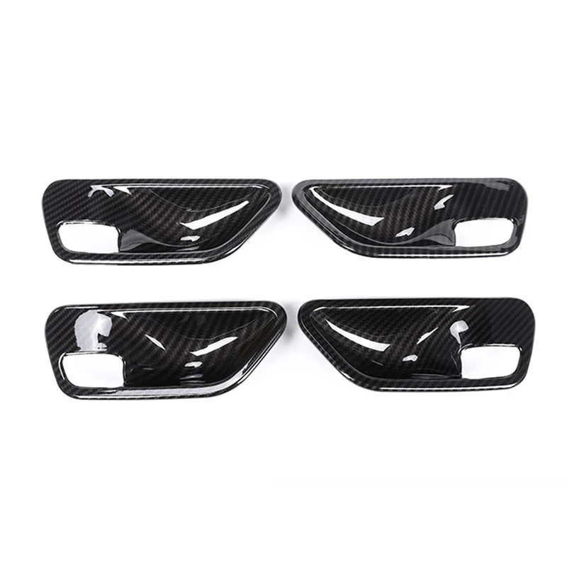 

Top!-For BMW 3 4 Series F30 F32 F35 316I 318I 320Li 2013-2019 ABS Carbon Fiber Interior Door Handle Trim Cover Bowl
