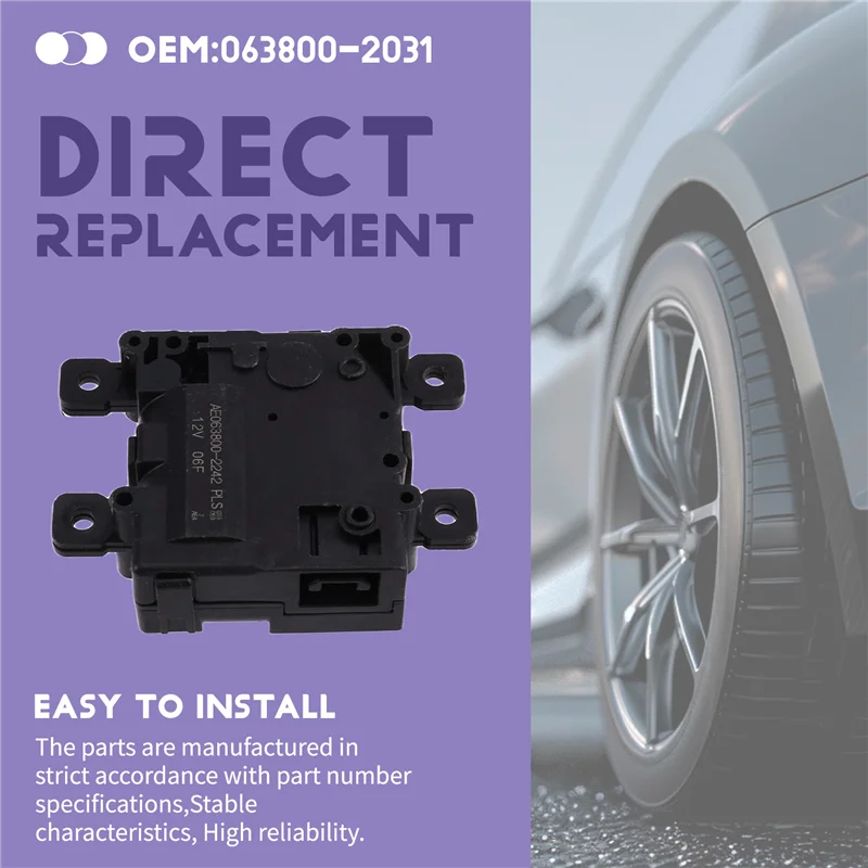 Flap Door Actuator 063800-2031 Car A/C Heater For 2018-2023 Toyota/Camry Prius Lexus Is RX