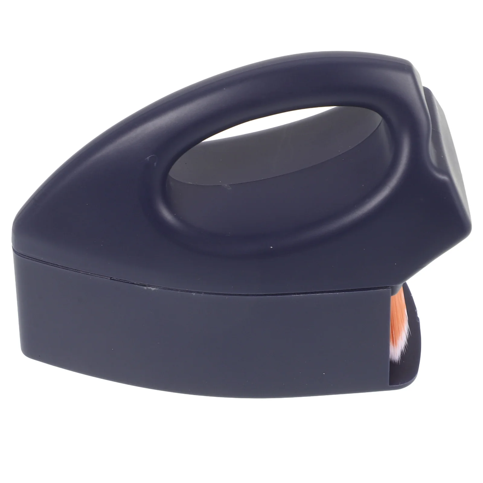 Brocha para base, parte superior plana suave para colorete en polvo líquido, herramienta de contorno de mezcla de maquillaje facial pequeña portátil, viaje