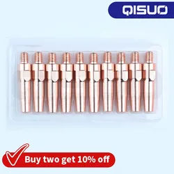 Copper MIG WELDING CONTACT TIP M6 45mm 45mm 0.8/1.0/1.21.4/1.6mm for Panasonic 200A 350A 500A Torch