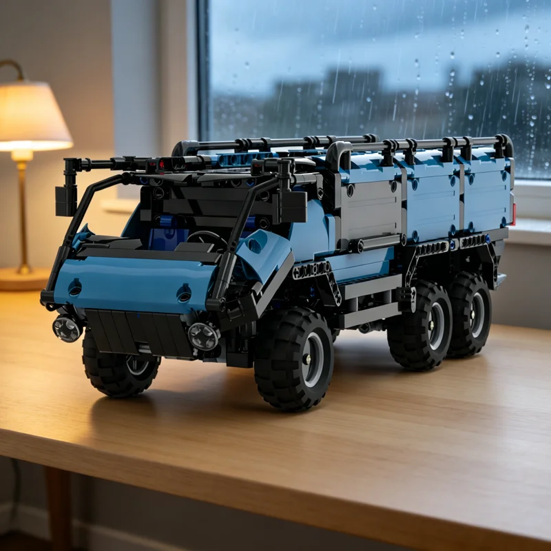 

864pcs MOC Off Road Truck Technical Model Building Blocks Construction Christmas Gifts Toy Creative DIY Idea Kids Architecture