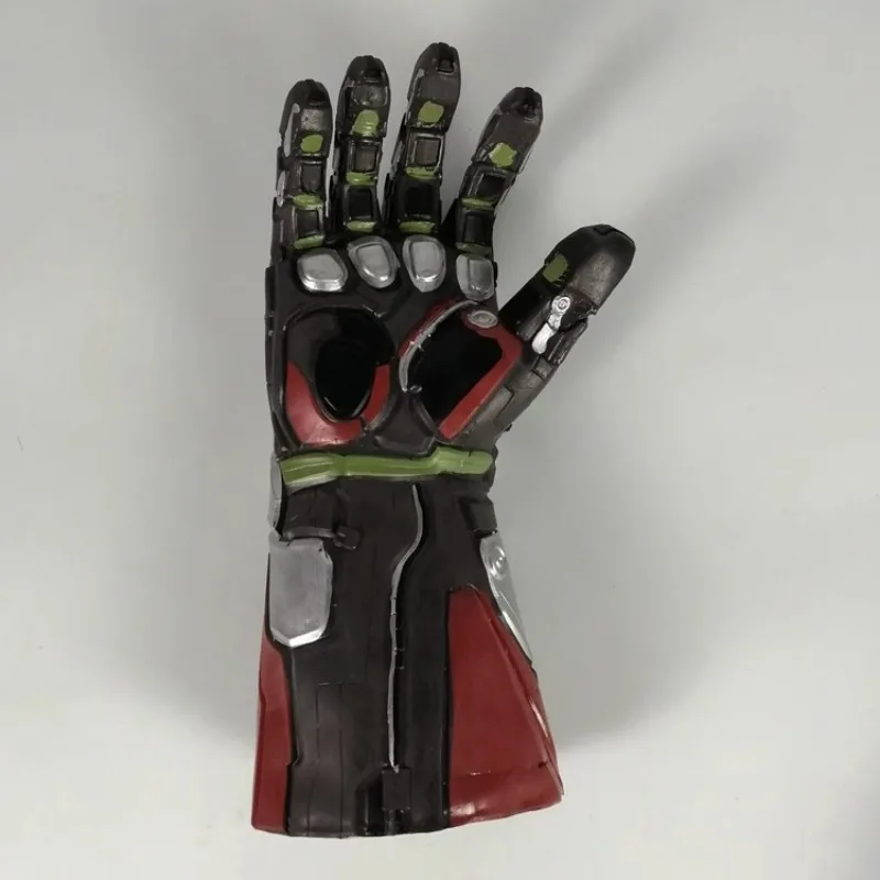 38 سنتيمتر المنتقمون 4 ثانوس غير محدود قفازات اللاتكس الذراع الدعائم أضواء LED مع الأحجار الكريمة يمكن ارتداؤها تأثيري الدعائم نموذج زي عرض الدعامة