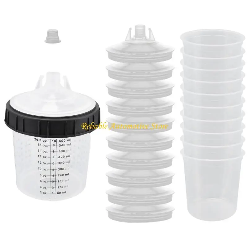 

M68B Quick Cleanup Righting Solution 600/810 мл одноразовый распылитель чашка с безопасной крышкой