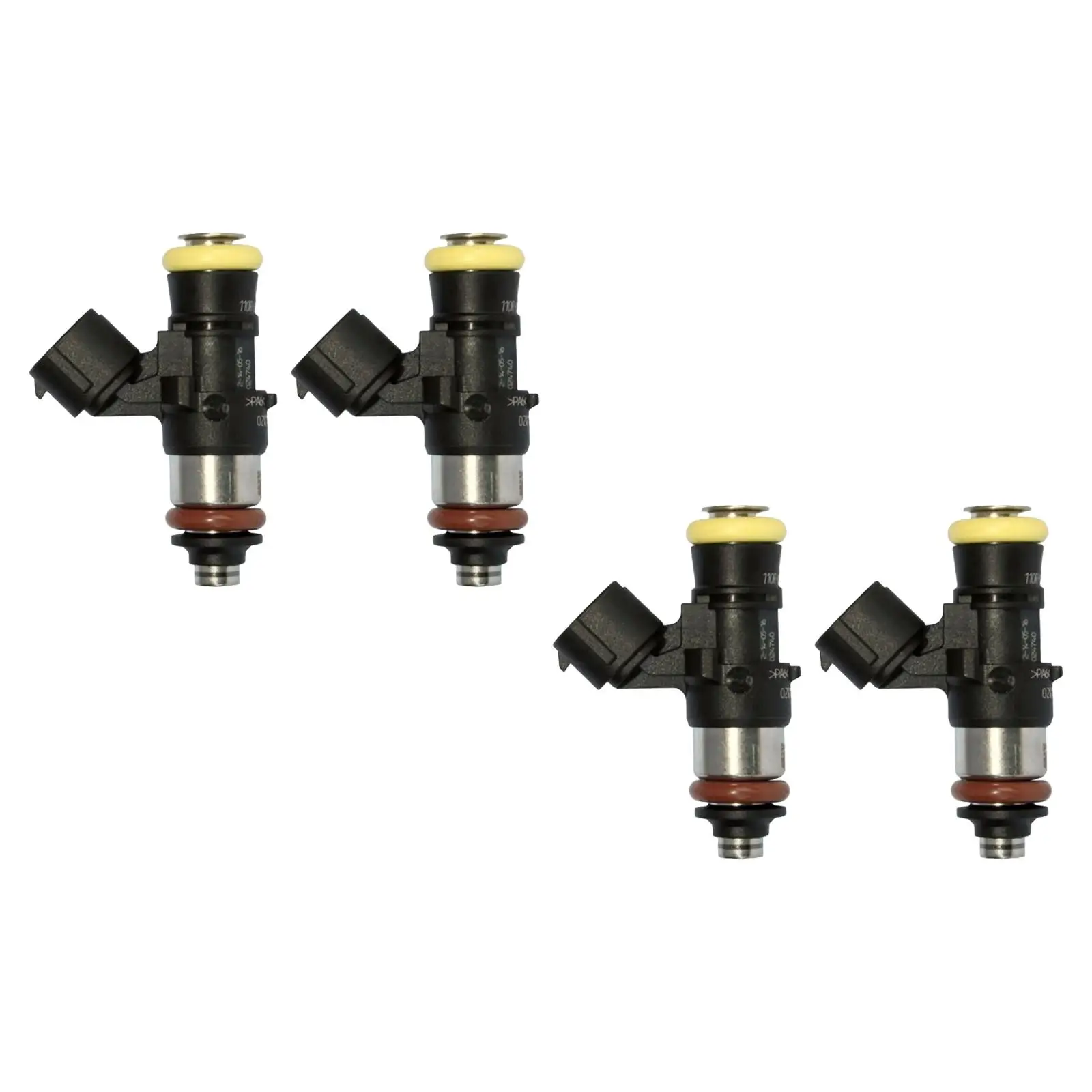 4 Pieces Fuel Injector 0280158821 Automobile Accessory Sturdy Spare Parts