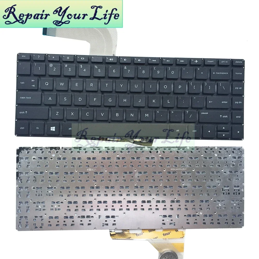 US Laptop Keyboard For HP Pavilion 14V 14-V 14-P 14T-V 14Z-V 14-V124CA 14-V020TX 14-V138CA 14-V007LA USA English No Backlit New