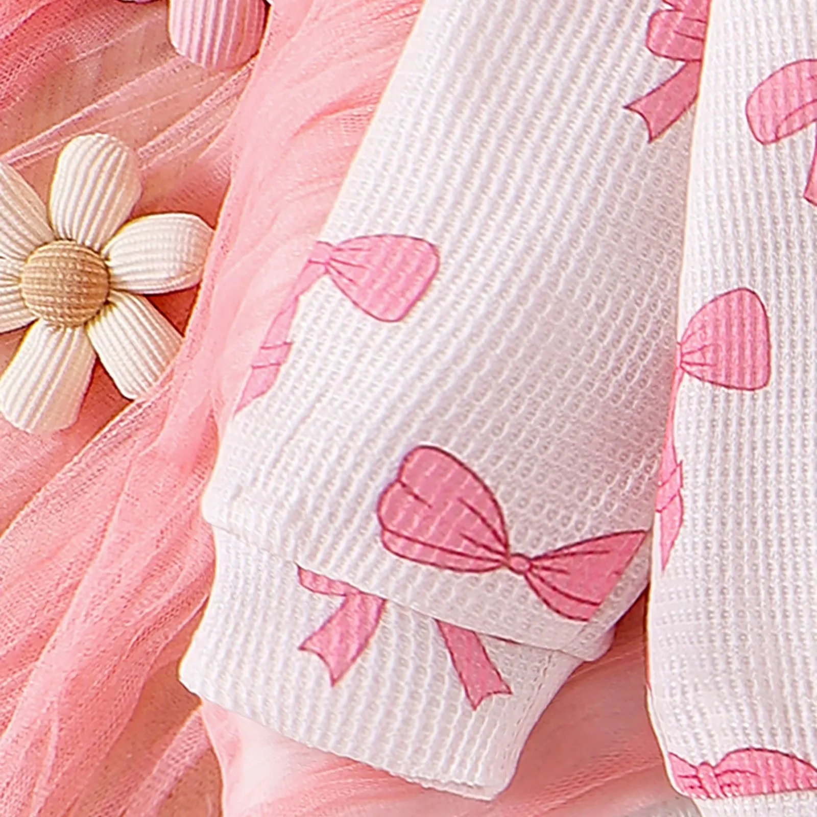 الاشياء لحديثي الولادة الأطفال ملابس الأطفال الإناث الطفل جديد الحلو القوس نمط طويلة الأكمام السراويل الطويلة الملبس مجموعة فتاة في سن المراهقة #5