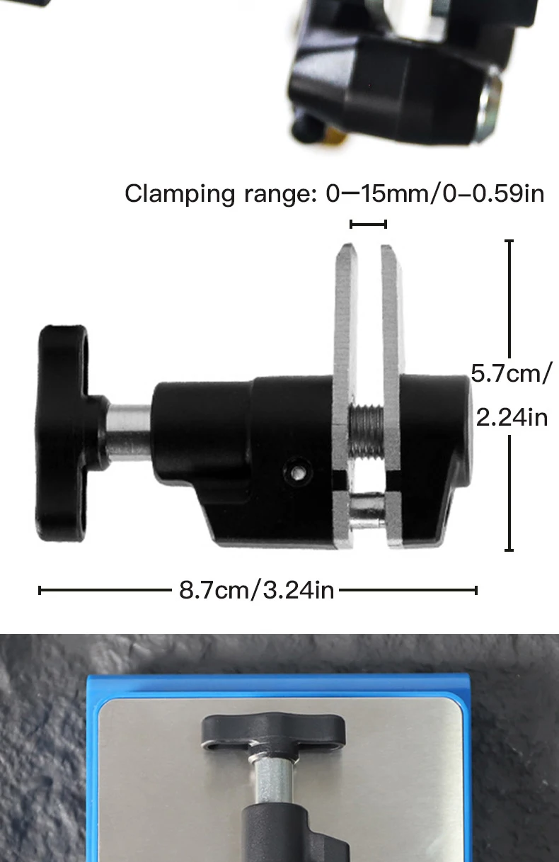 RRSKIT Fahrrad-Bremssattel-Kolbenpresswerkzeug für 2-Kolben- und 4-Kolben-Hydraulikscheibenbremsen, Kolbenrücksetzwerkzeug – Detail 4