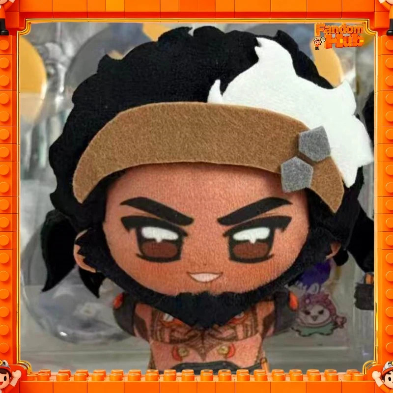 Overwatch Merch Ssvgg Attribute Mauga 10cm Cotton Doll Fan-Made High-Looking Game Plush Bag Charm Plush Toy Gift view 6