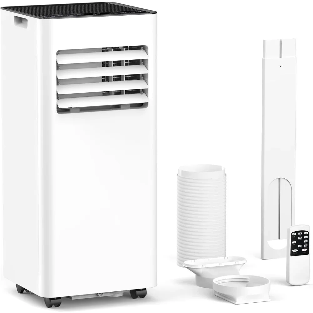 Portable Air Conditioners Cool Up to 350 Sq.Ft, 4 Modes Portable AC with Remote Control/Large LED Display/24Hrs