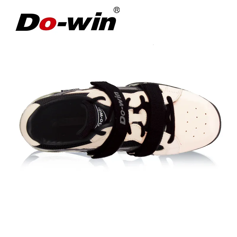 Do-win-zapatos de cuero genuino para hombre y mujer, zapatillas de deporte de competición para levantamiento de pesas, gimnasio, entrenamiento profesional