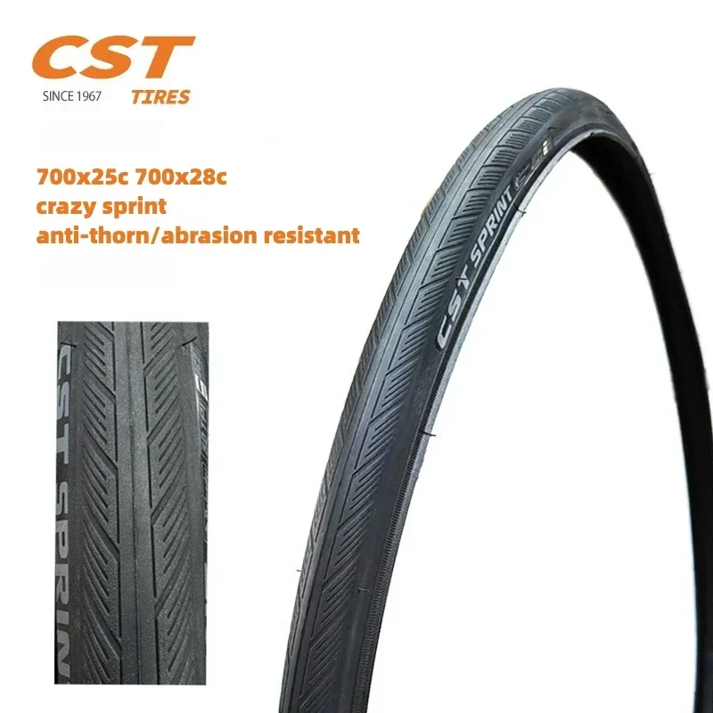 CST Zhengxin SPRINT-Hurricane road training tire CRD-02 700x25/28 stab-proof bicycle tire