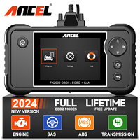 ANCEL FX2000 OBD2 Car Diagnostic Tool  4 System ABS SRS Engine Transmission  Code Reader Professional OBD2 Automotive Scanner