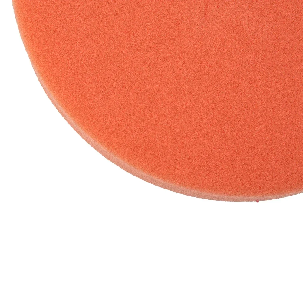 Clean Car Buffing Waxing Sponge Paint Care Tool 7inch Flat Orange Rotary New Hot Practical Accessories Universal