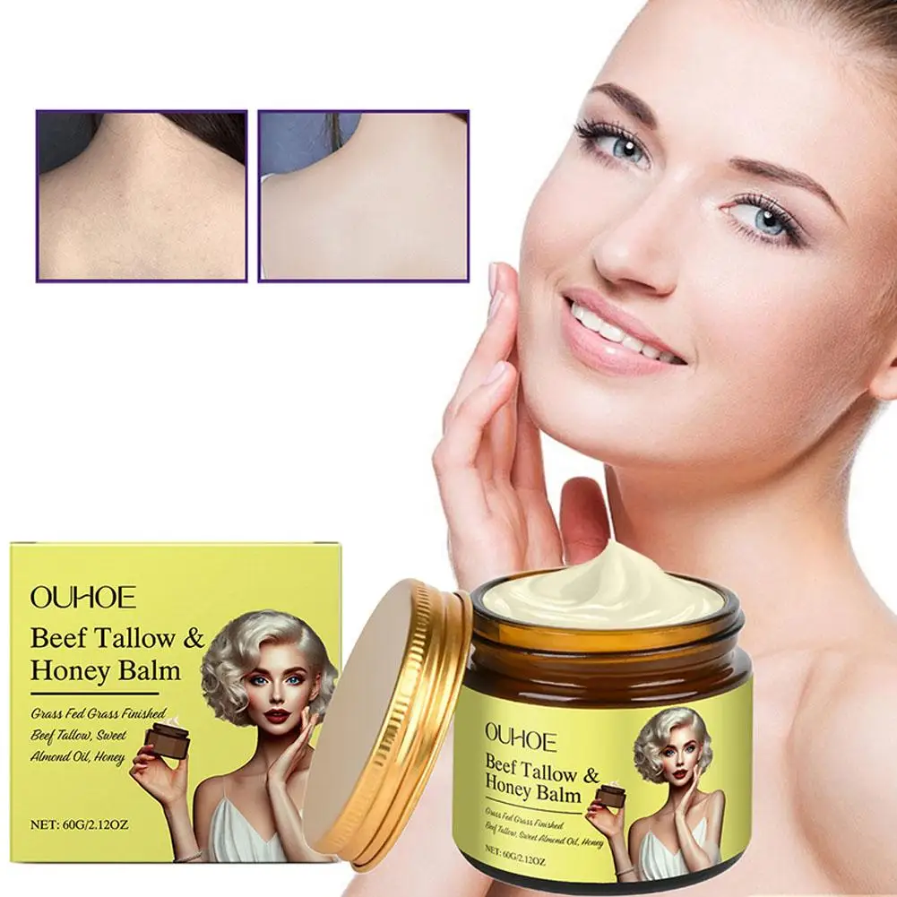 Beefy Face Cream Moisturizing Shea Butter,honey Cream Nourishing Long-lasting Hydration Lotion For Women&men Skin Care Crea R0u3