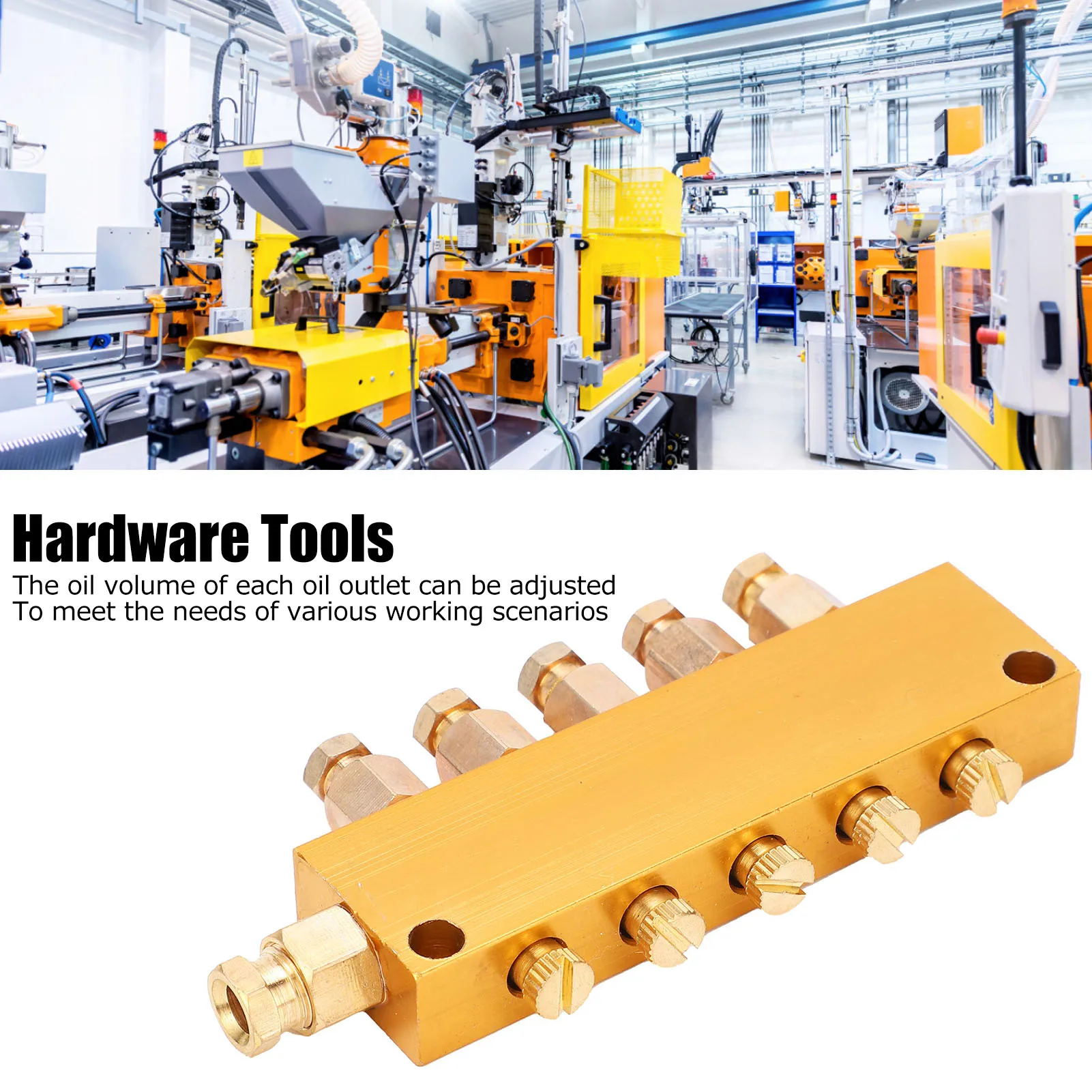조정 가능한 오일 분리기 오일 분배기 조정 가능한 황동 윤활유 피스톤 분리기 분배기 밸브 윤활 시스템 오일 분배기