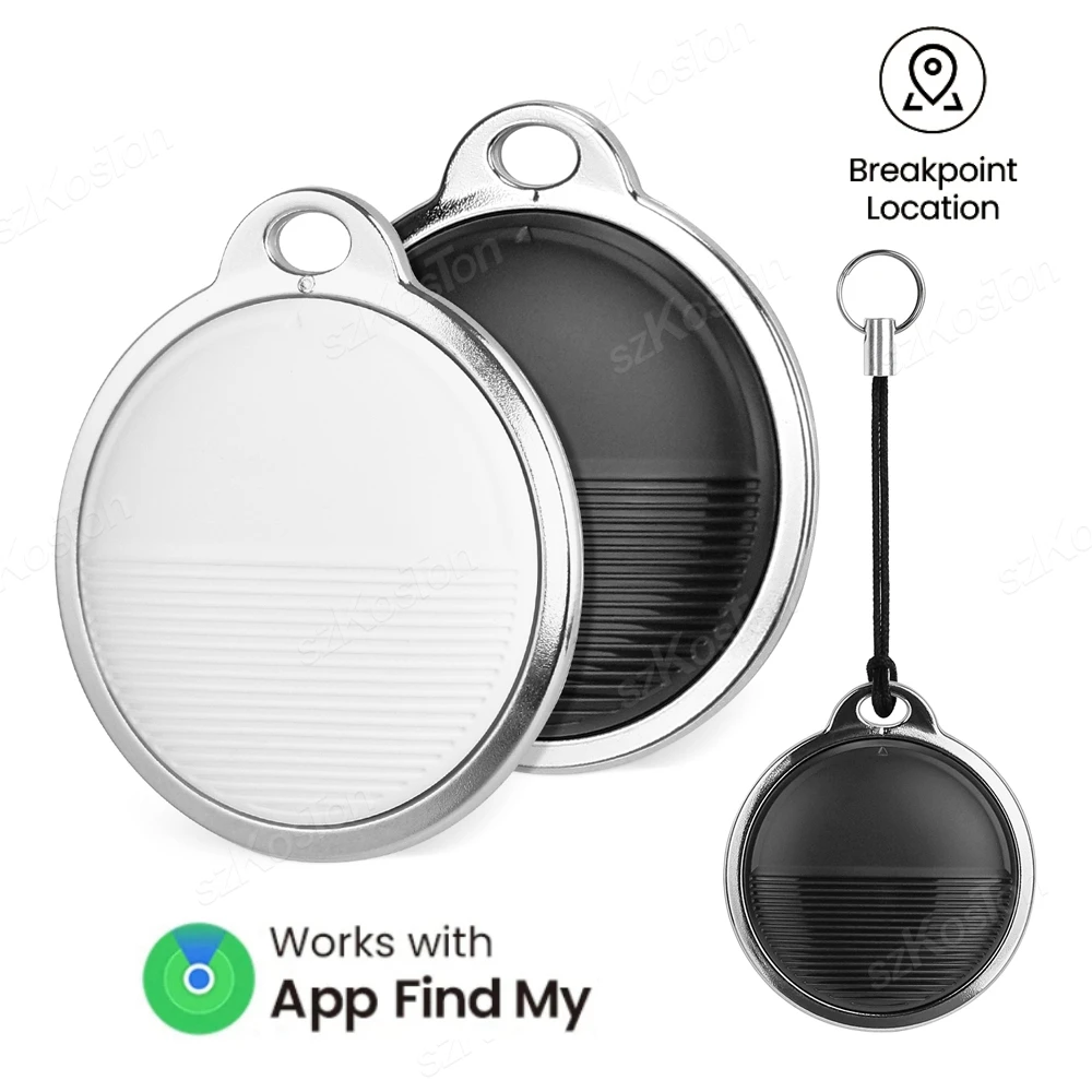 Mini Global GPS Tracker Smart Tag Compatible with iOS Find My App Key Finder Car Pet Anti-lost Alarm Locator iTag for iPhone