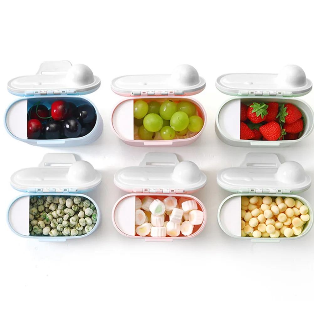 Baby Formula Dispenser Portable Leakproof Milk Powder Container Travel Food Storage Box