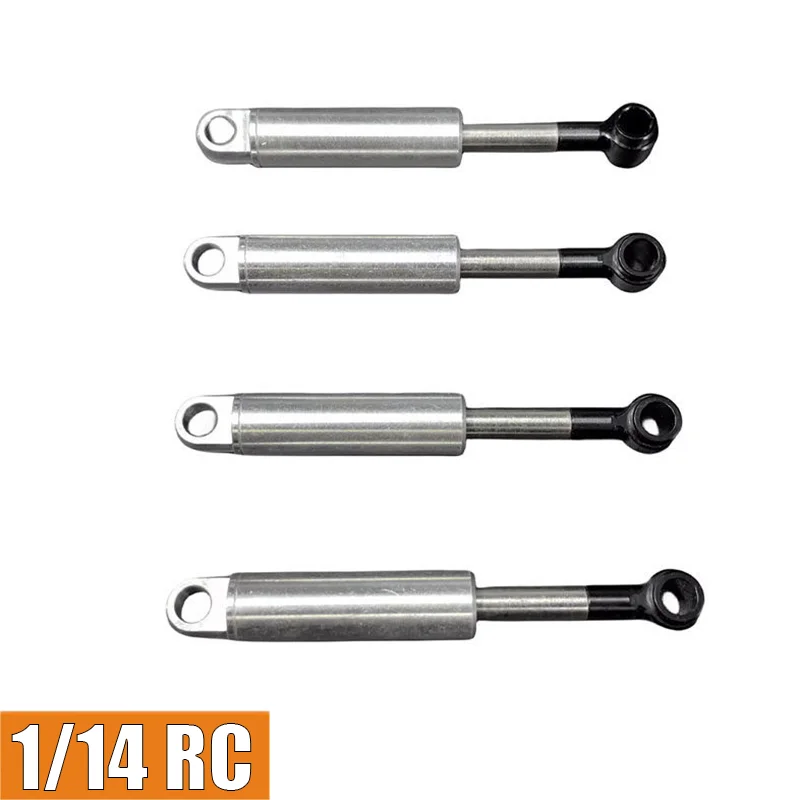 1:14th Scale RC Truck Metal Simulation Shock Absorber for Tamiya for SCANIA 770S R620 for VOLVO Arocs MAN TGX Car