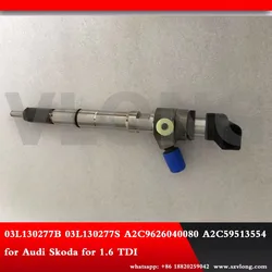 Dieselbrandstofinjector A2C 59513554   A2C 9626040080   voor Audi Skoda voor 1.6 TDI voor VW GOLF PASSAT POLO JETTA 03L 130277 S 03L 130277 B