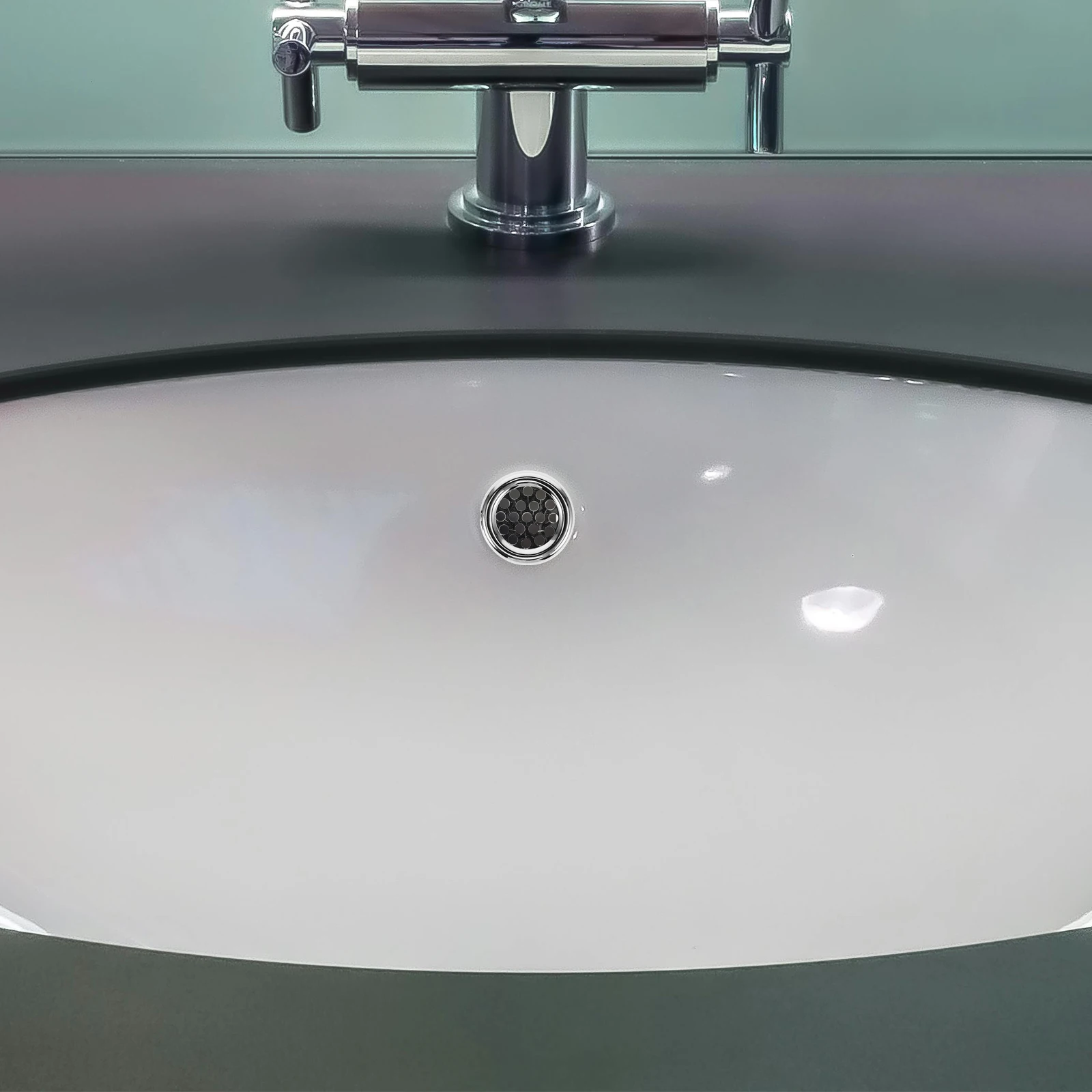 

1Set Plastic Sink Overflow Cap Household Wash Basin Decorative Rings Easy to Handle Wide Compatibility Bathroom Kitchen