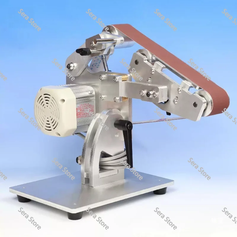 750W/1000W Vertical & Horizontal Belt Sander, Dual Use Grinding Polishing Machine for Metalworking