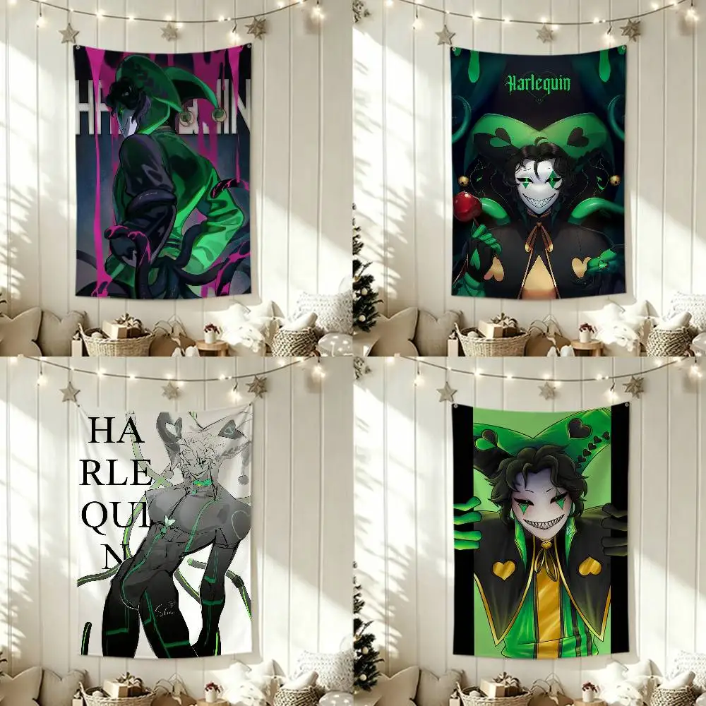 T-The F-Freak C-Circus H-Harlequin Funny Flags for Bedrooms Home Decor Items Outdoor Decors Garage Decoration Flaga
