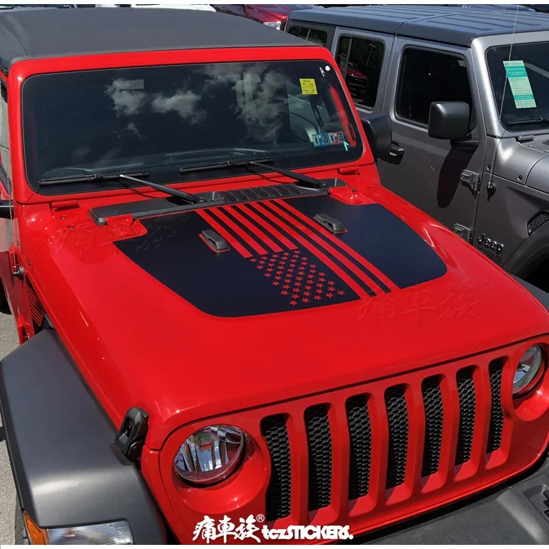 ملصقات سيارة لرأس جيب رانجلر، ملحقات ملصق خاصة لتعديل الموضة المخصصة