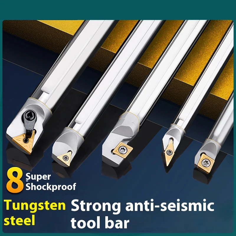 

C04H C05H C06K C08K SCLCR06 SCLCR09 Сейсмостойкий держатель для внутренних отверстий из карбида вольфрама, ударопрочная вставка из вольфрамового сплава серии CCGT для ЧПУ