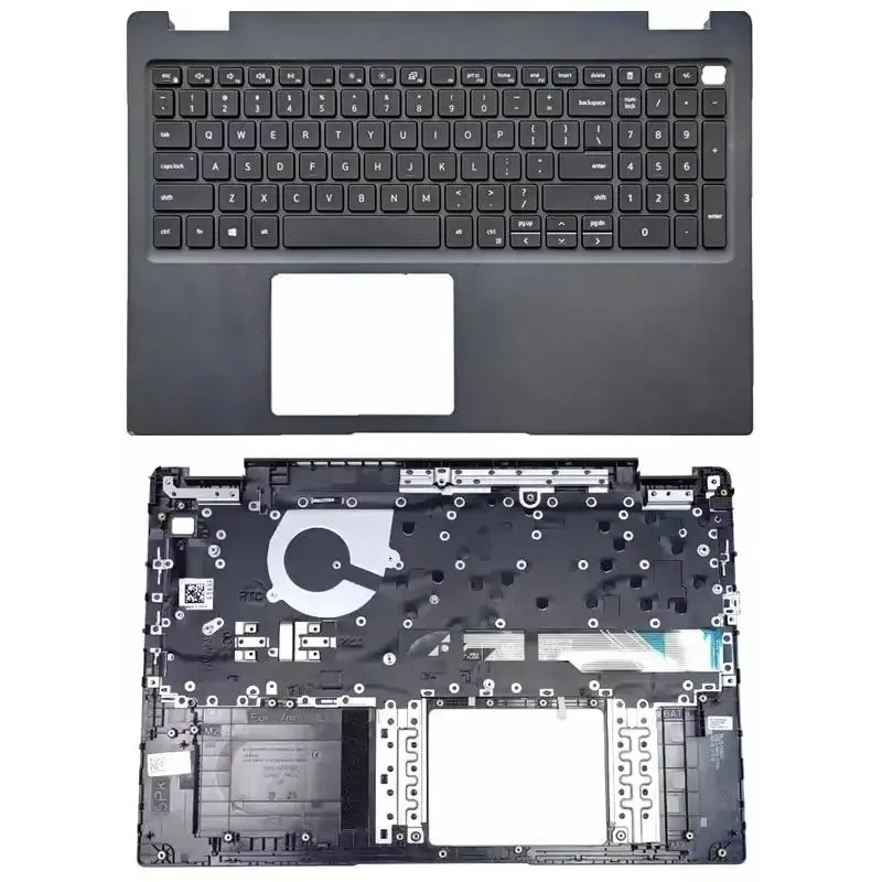 قذائف جديدة لأجهزة الكمبيوتر المحمولة Dell Latitude 3510 E3510 L3510 P101F LCD الغطاء الخلفي الإطار الأمامي Palmrest الغطاء العلوي قاعدة سفلية #5