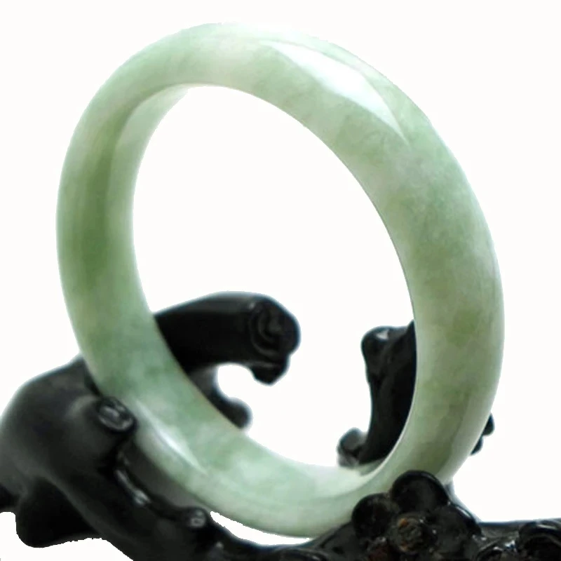 Quality Hand Ring Genuine Natural Bracelet Jadeite Bangle Real Chinese Jades Stone Accessories Jewellery Amulet Gifts