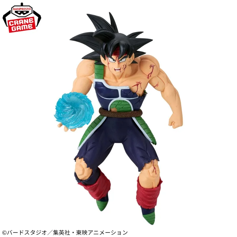 In Stock BANDAI BANPRESTO Original Dragon Ball Z G×materia Burdock 14CM PVC Anime Action Figures Model Collection Toy Gifts