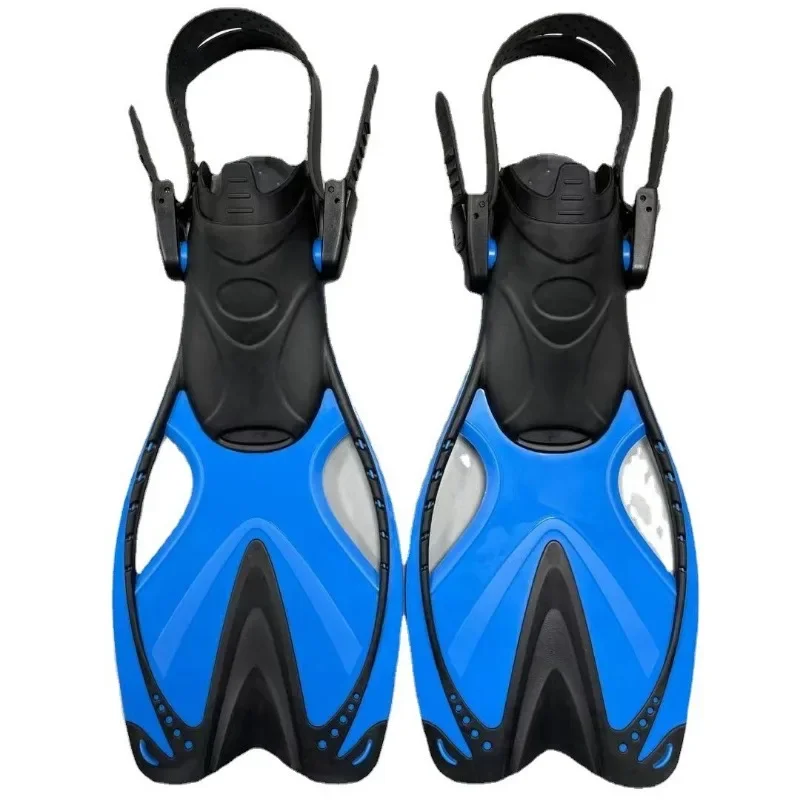 

Men Women Hildren's Adjustable Long Diving Fins Swimming Fins Snorkeling Diving Equipment Outdoor Silicone Scuba Diving Shoes