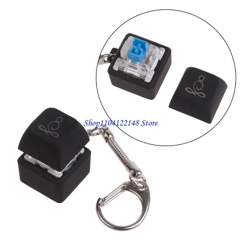 P9FA 1PC RGB LED Mechanical Keyboard Switch Keychain Light Up Backlit For Keyboard Switches Tester