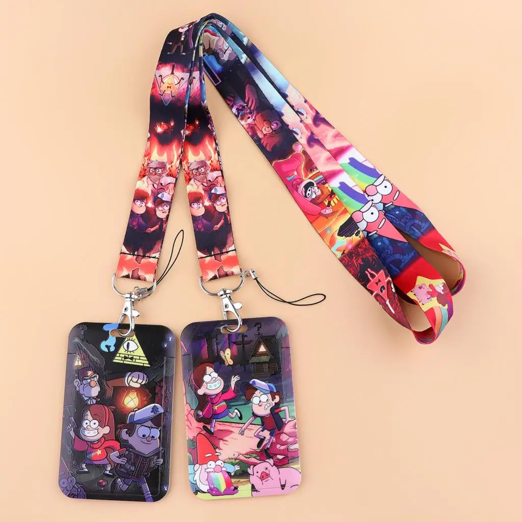 Funny Cartoon Lanyards for Key Neck Strap For Card Badge Gym Keychain Lanyard Key Holder DIY Hanging Rope Phone Accessories