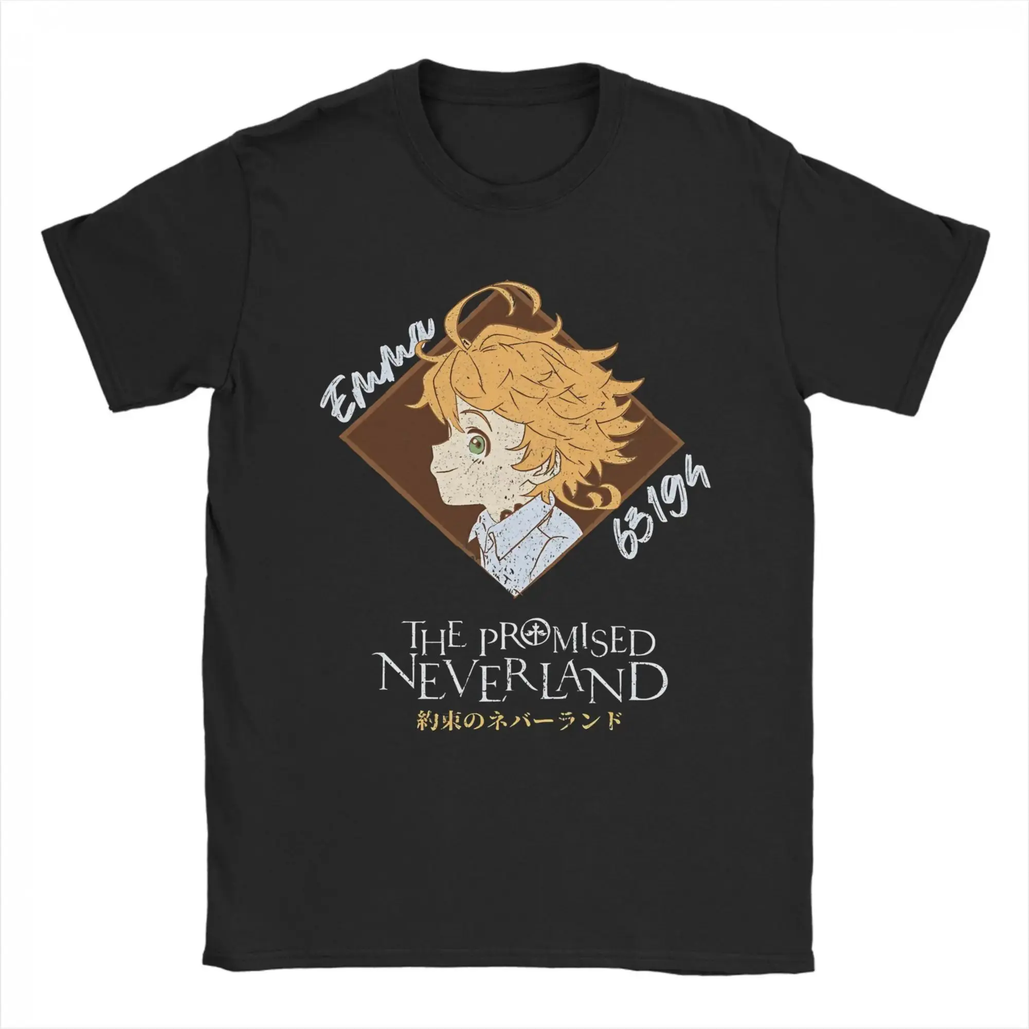 Men'S Summer Novelty T-Shirt Featuring The Promised Neverland A Comfortable and Stylish Short-Sleeve Tee