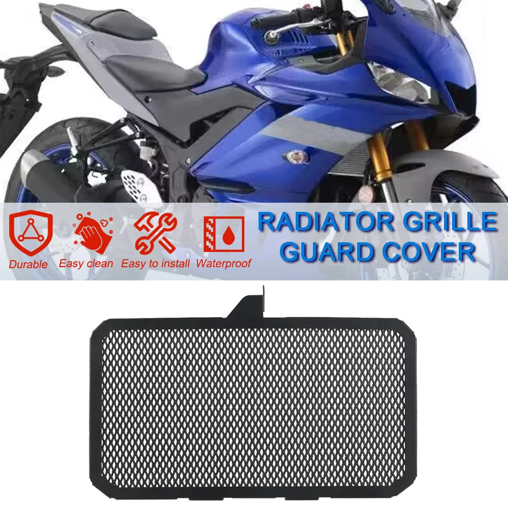 

Motor for YAMAHA R25 R3 2014-2020 Radiator Grille Guard Cover Protector R 25 R 3 2015 2016 2017 Aluminum Motorcycle Accessories