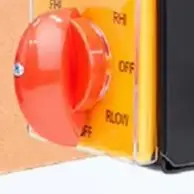 8 Gears 6 Sections Rotary Cam Changeover Switch Red Metal Case For Multi-speed Milling Machine Forward Reverse Control SZW25-64D