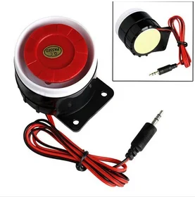DC 12V Wired Mini Horn Siren Home Security Sound Alarm System 120dB Anti Theft Alarm Mini Alarm