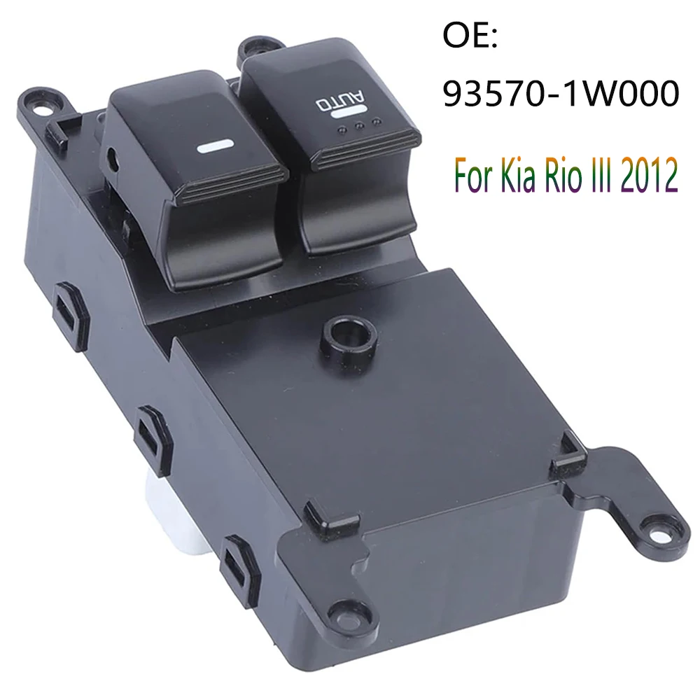 

Car Accessories 93570-1W000 Window Switch For Kia Rio III 2012 Front Left Driver Side Electric Power Button Parts 935701W000