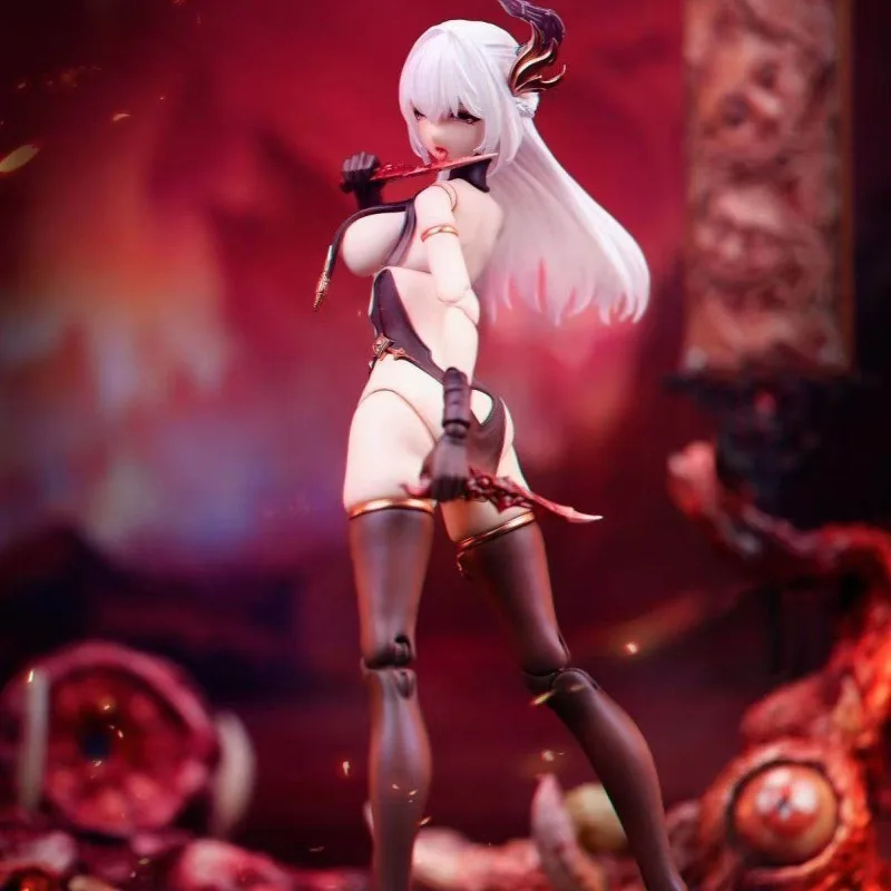 Eiifox&Bear Panda Huaxia Gods and Ghosts 1/12 Finished Product Movable Puppet Figurine Painted Skin Character Gifts for Friends