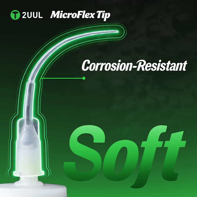 

Наконечник 2UUL CS10 MicroFlex: Мягкий, гибкий, прецизионный дозирующий наконечник для ремонта мобильных телефонов, устойчивый к коррозии