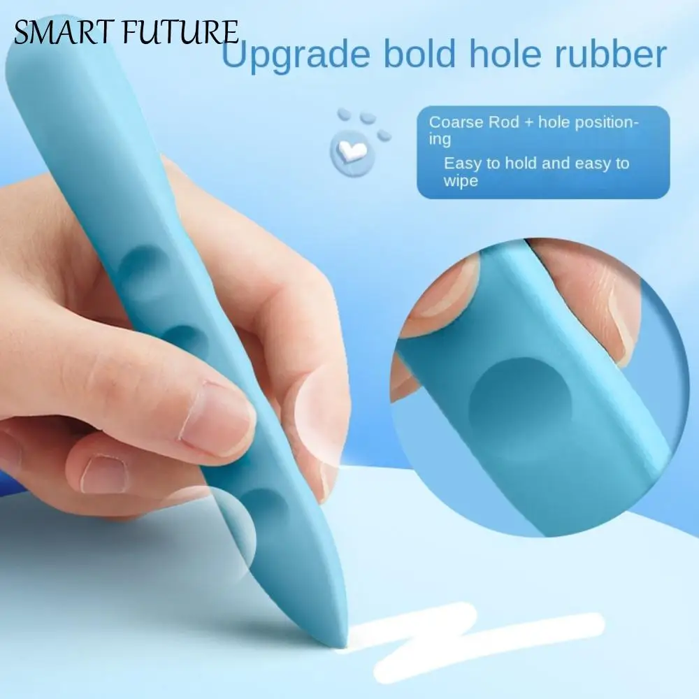

Size 3pcs/set Children Students Stationery Pen Shape Wiping Tools Traceless Eraser Dustless Eraser Pencil Eraser Hole Eraser