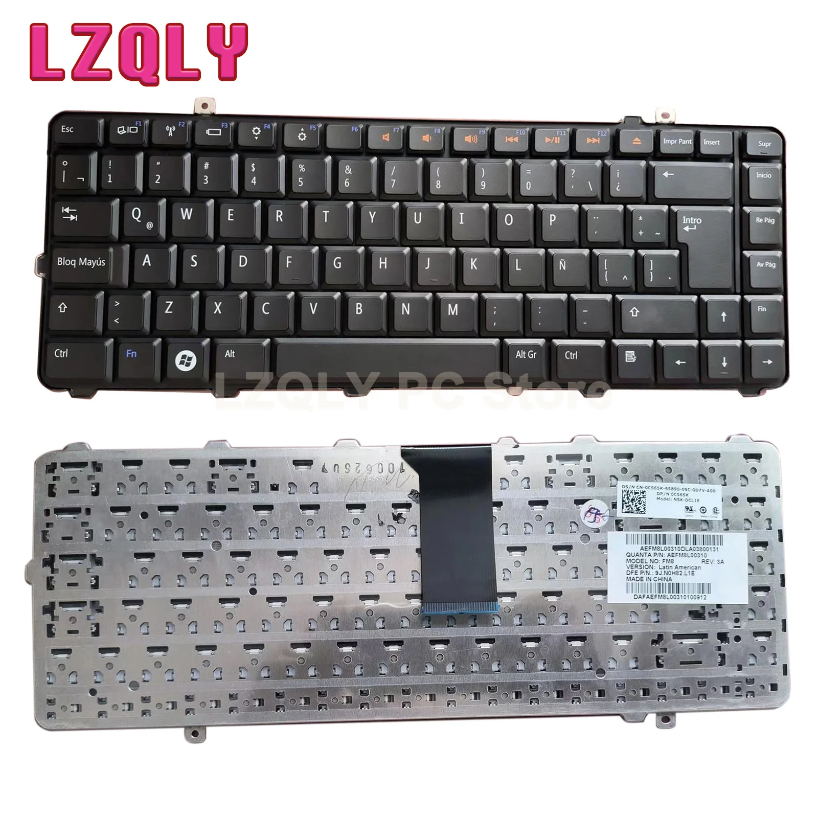 

For Dell Studio 1555/1557/1558 notebook built-in keyboard European version free shipping