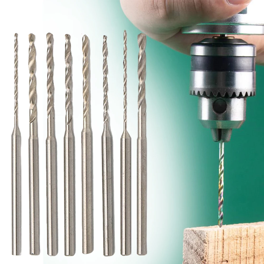 1Pcs 2.35mm Shank Straight Handle Twist Drill High Speed Steel Woodworking Hss Bit Iron Stainless Plastic Drilling Spiral Round