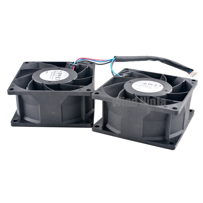 

High Speed 8cm 80mm Cooling Fan FFB0824EHE DC24V 0.75A with Alarm Function for Frequency Converter Power Supply 80x80x38mm