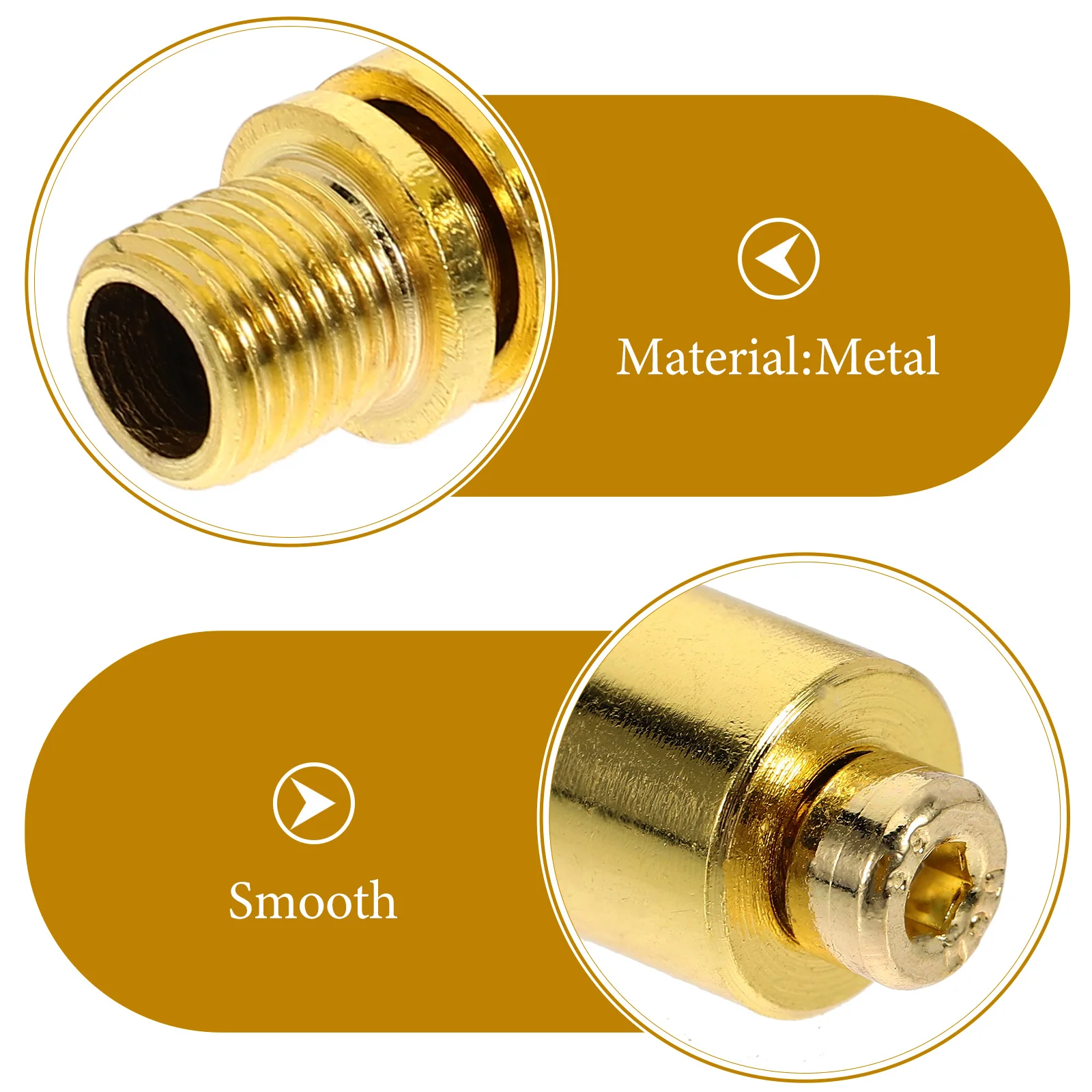 

2pcs Electric Tremolo Arm Socket Durable Metal Guitar Parts Replacement Sturdy Smooth Installation Guitar Accessories For